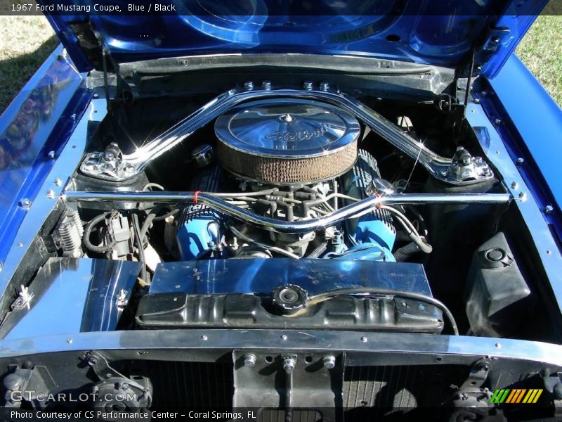 Blue / Black 1967 Ford Mustang Coupe