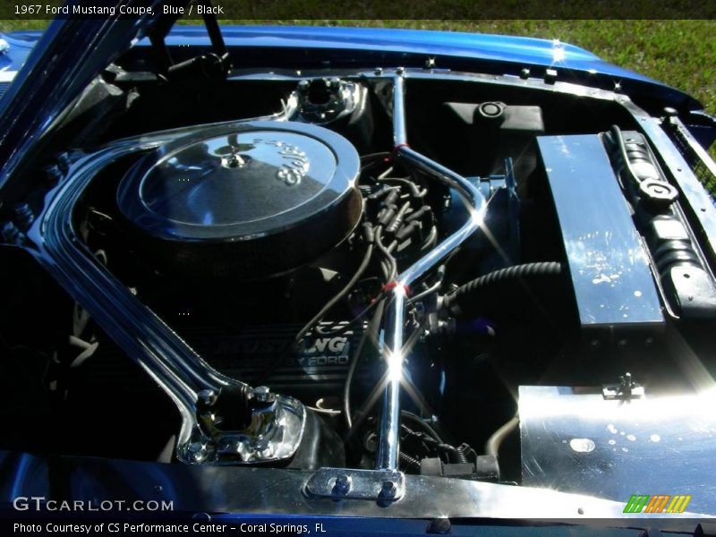 Blue / Black 1967 Ford Mustang Coupe