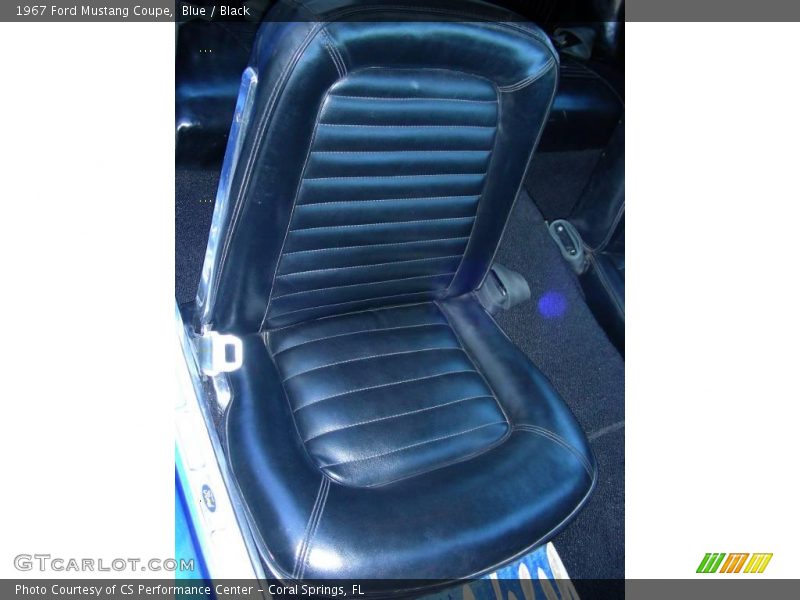 Blue / Black 1967 Ford Mustang Coupe