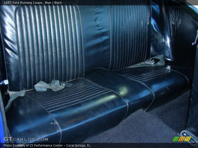 Blue / Black 1967 Ford Mustang Coupe