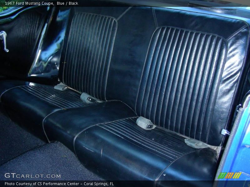 Blue / Black 1967 Ford Mustang Coupe