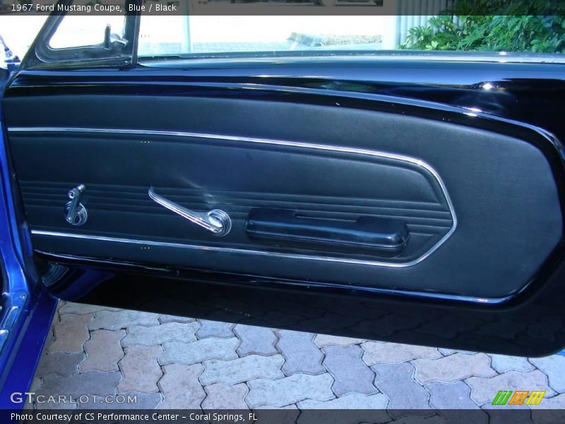 Blue / Black 1967 Ford Mustang Coupe