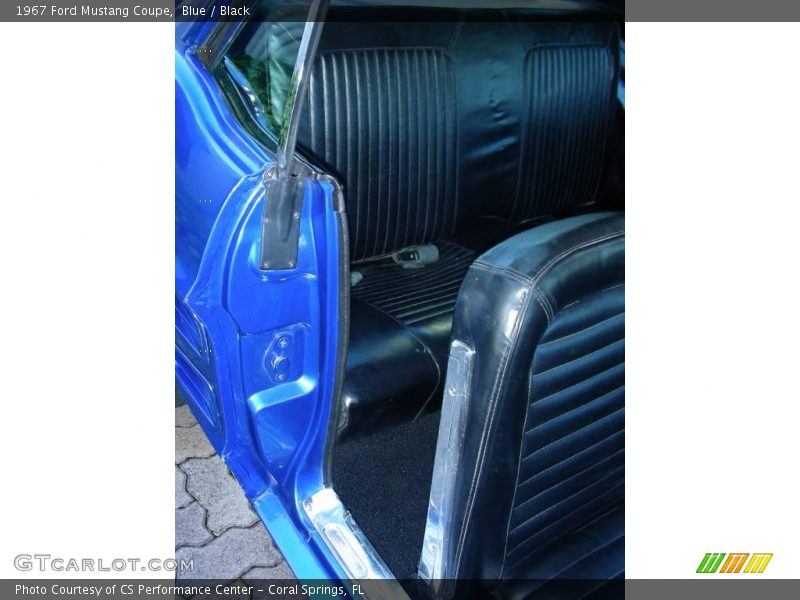 Blue / Black 1967 Ford Mustang Coupe