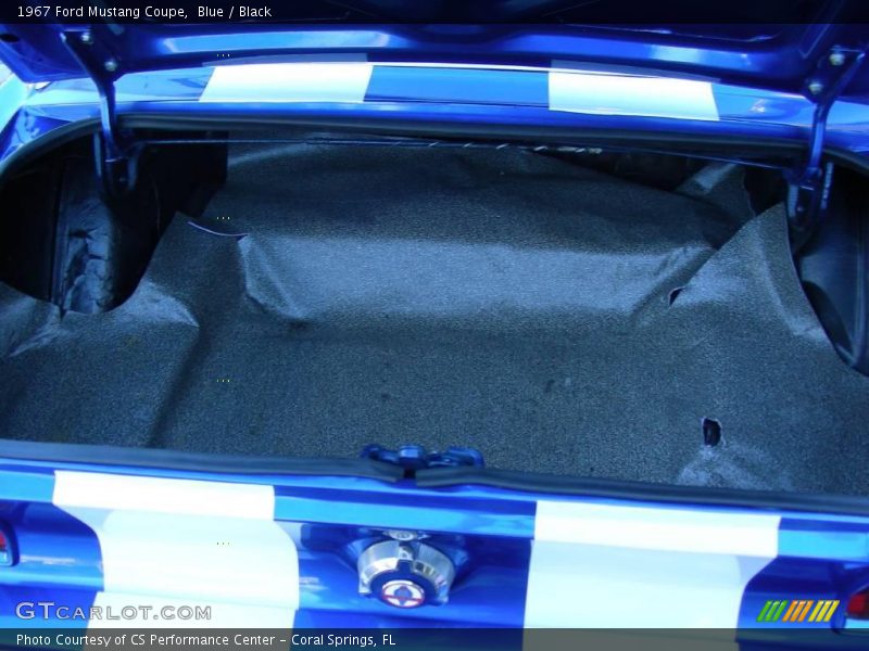 Blue / Black 1967 Ford Mustang Coupe