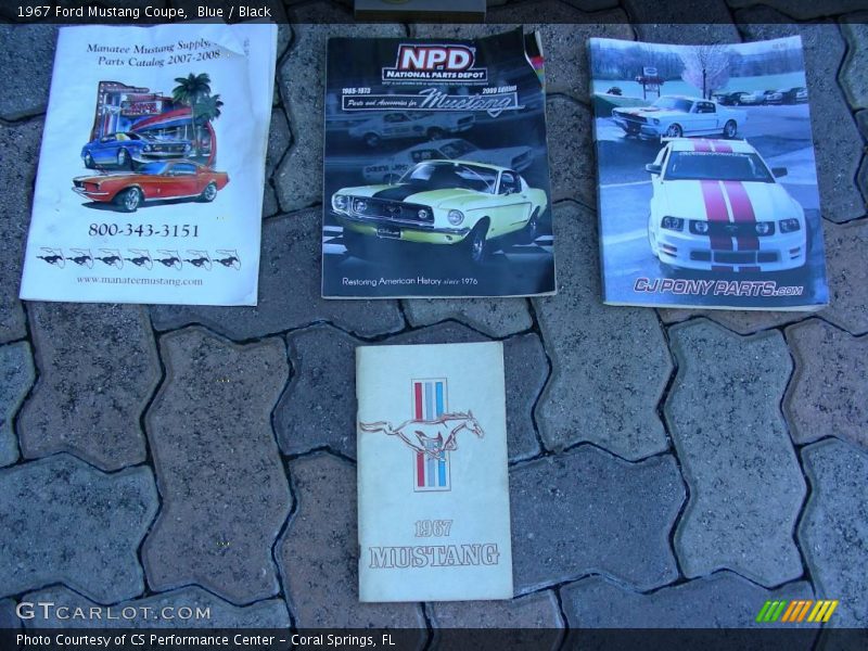 Blue / Black 1967 Ford Mustang Coupe