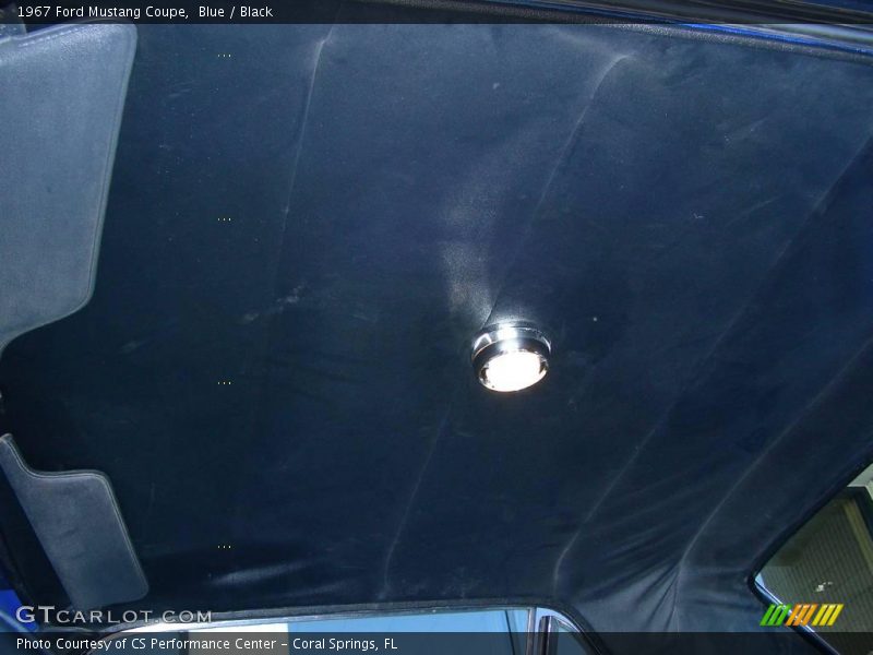 Blue / Black 1967 Ford Mustang Coupe