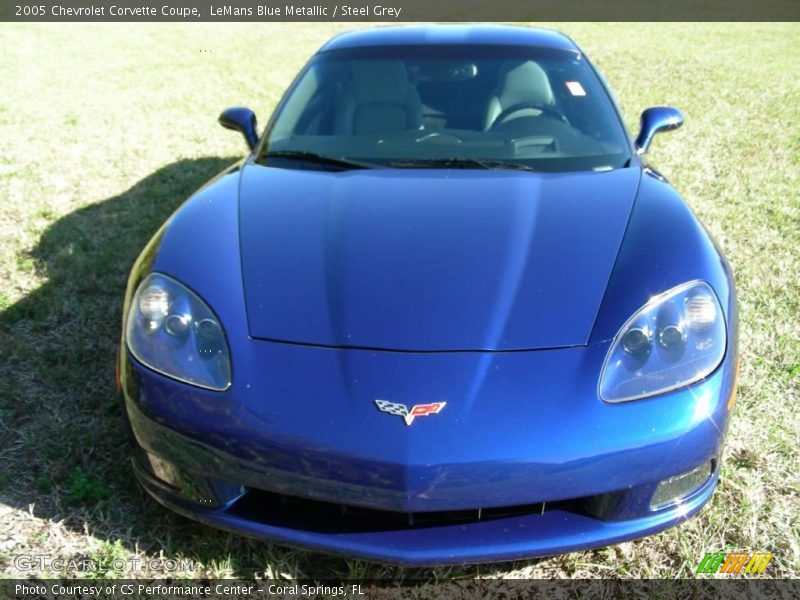 LeMans Blue Metallic / Steel Grey 2005 Chevrolet Corvette Coupe