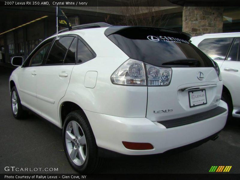 Crystal White / Ivory 2007 Lexus RX 350 AWD