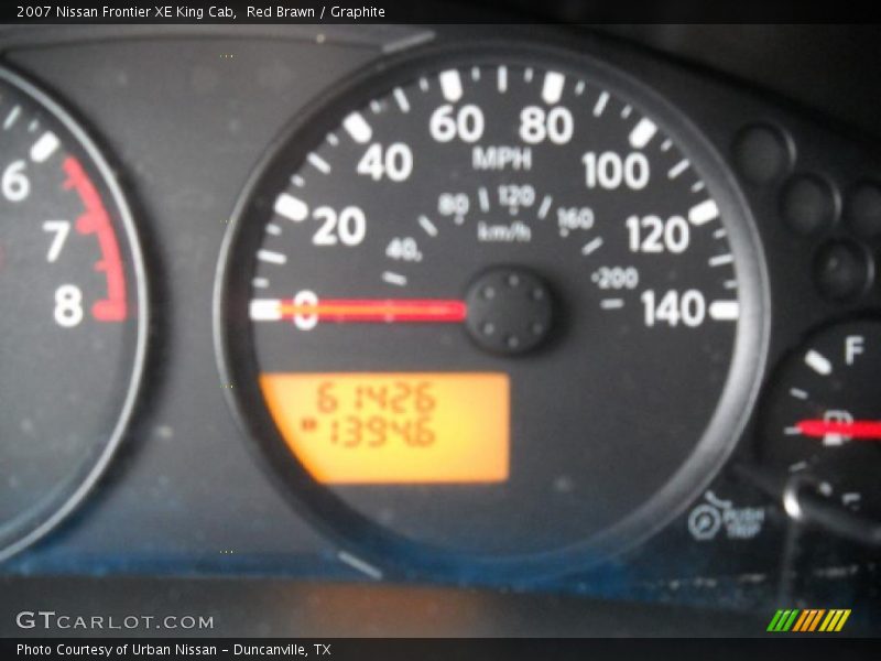 Red Brawn / Graphite 2007 Nissan Frontier XE King Cab