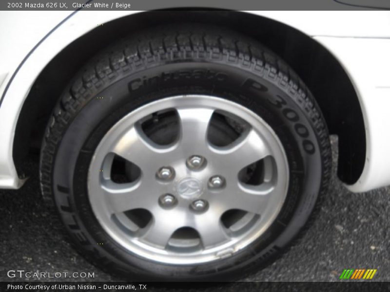 Glacier White / Beige 2002 Mazda 626 LX