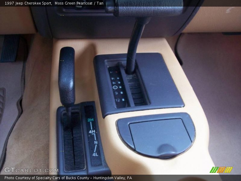 Moss Green Pearlcoat / Tan 1997 Jeep Cherokee Sport