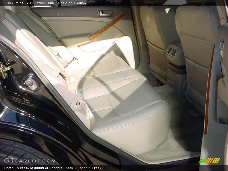 Black Obsidian / Willow 2004 Infiniti G 35 Sedan