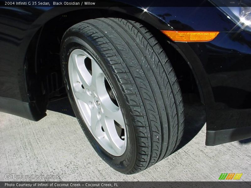 Black Obsidian / Willow 2004 Infiniti G 35 Sedan