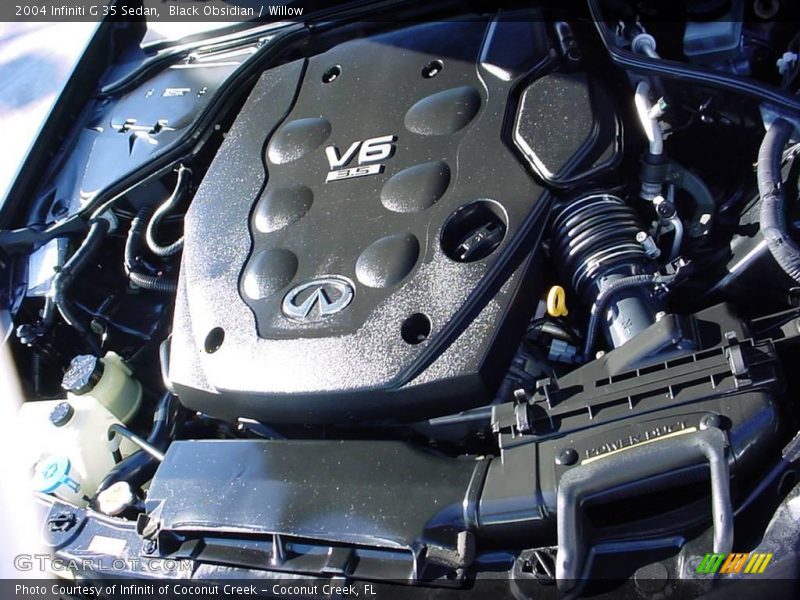 Black Obsidian / Willow 2004 Infiniti G 35 Sedan
