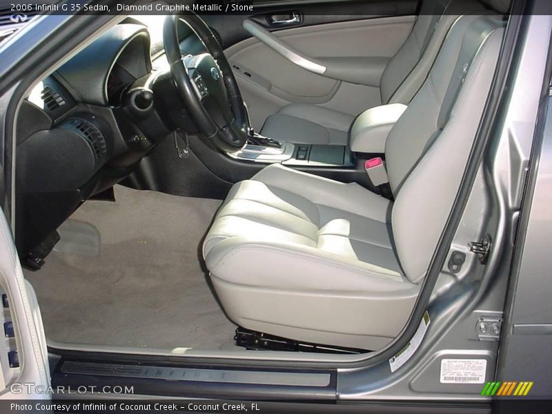 Diamond Graphite Metallic / Stone 2006 Infiniti G 35 Sedan