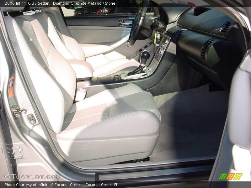 Diamond Graphite Metallic / Stone 2006 Infiniti G 35 Sedan