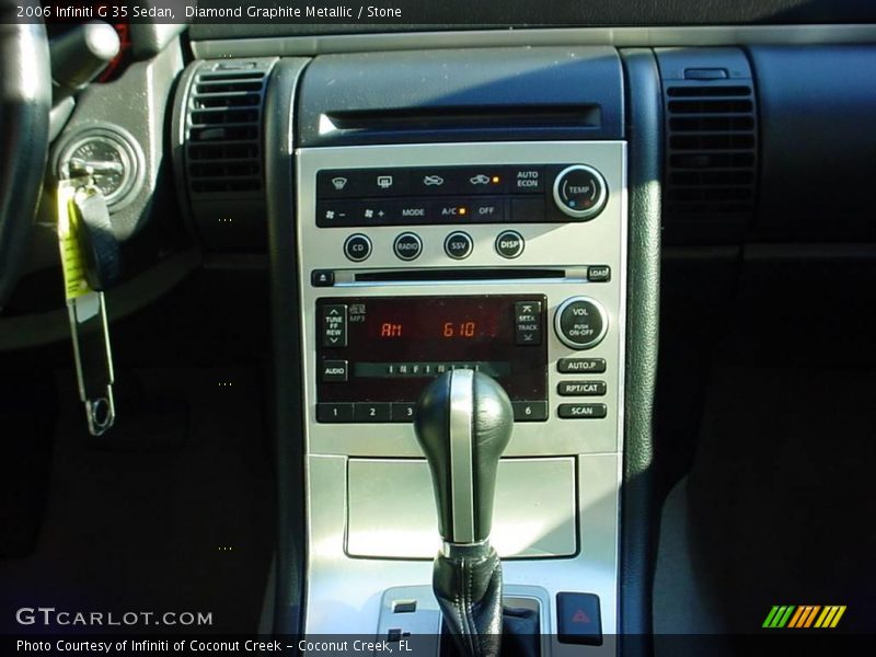 Diamond Graphite Metallic / Stone 2006 Infiniti G 35 Sedan
