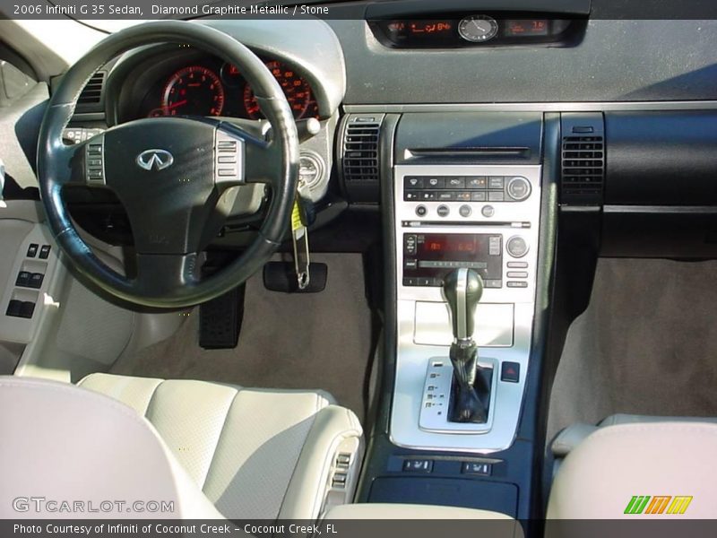 Diamond Graphite Metallic / Stone 2006 Infiniti G 35 Sedan