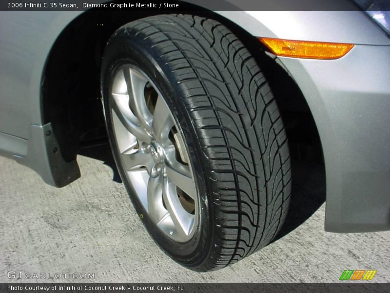 Diamond Graphite Metallic / Stone 2006 Infiniti G 35 Sedan