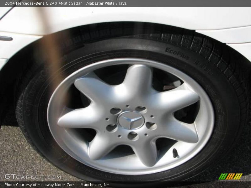 Alabaster White / Java 2004 Mercedes-Benz C 240 4Matic Sedan
