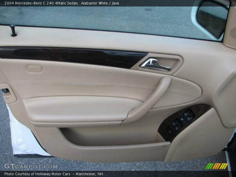 Alabaster White / Java 2004 Mercedes-Benz C 240 4Matic Sedan
