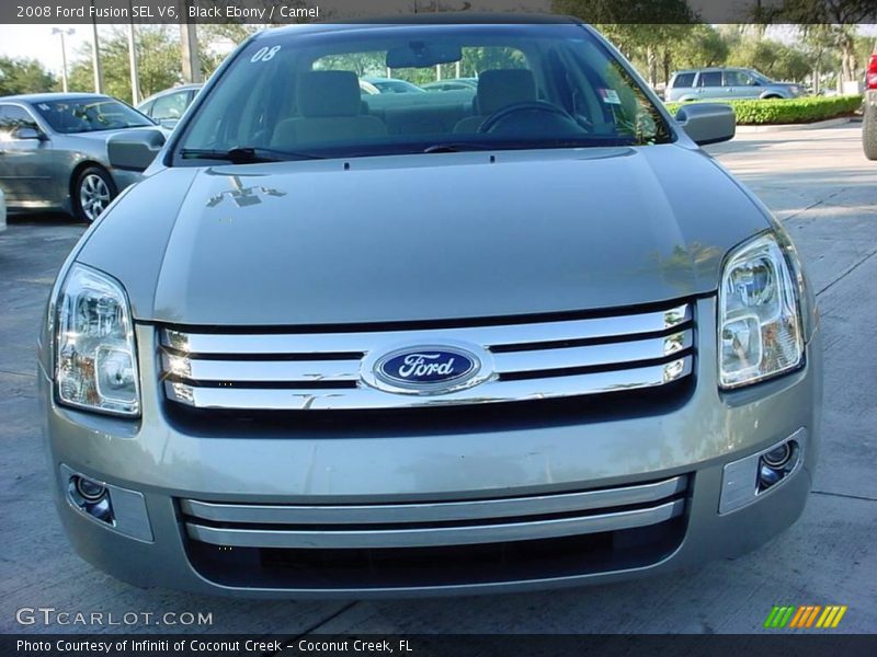 Black Ebony / Camel 2008 Ford Fusion SEL V6