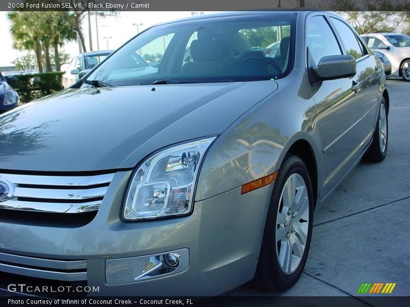 Black Ebony / Camel 2008 Ford Fusion SEL V6