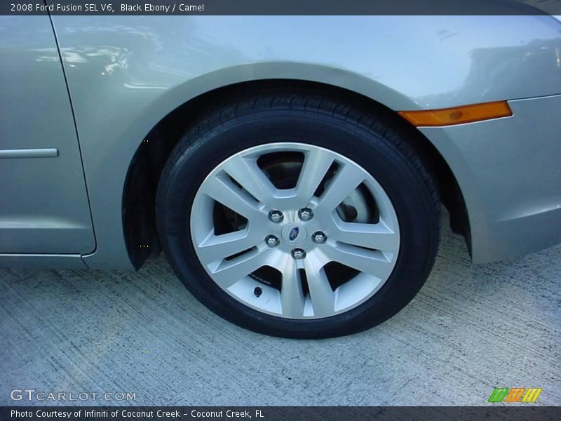 Black Ebony / Camel 2008 Ford Fusion SEL V6