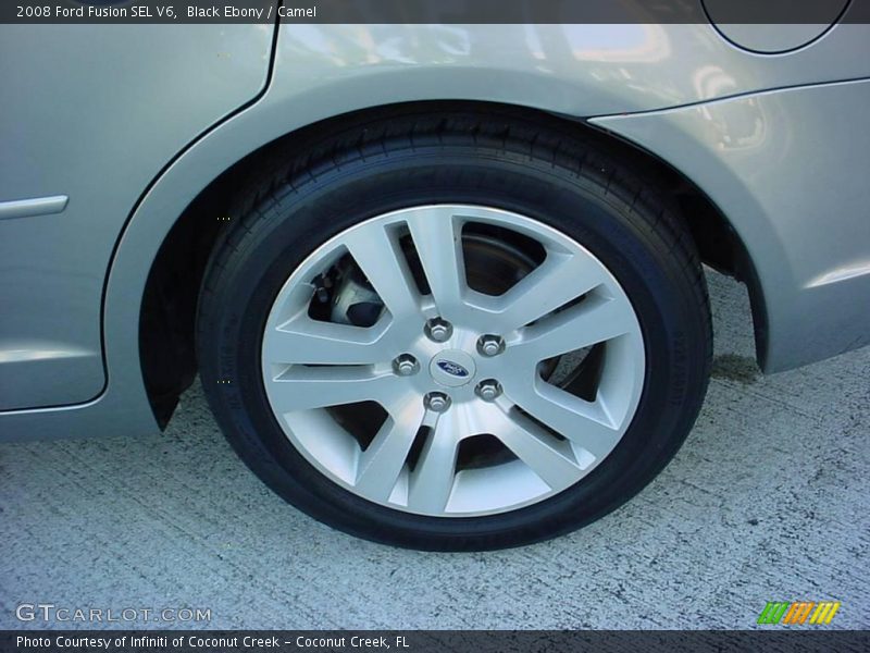 Black Ebony / Camel 2008 Ford Fusion SEL V6
