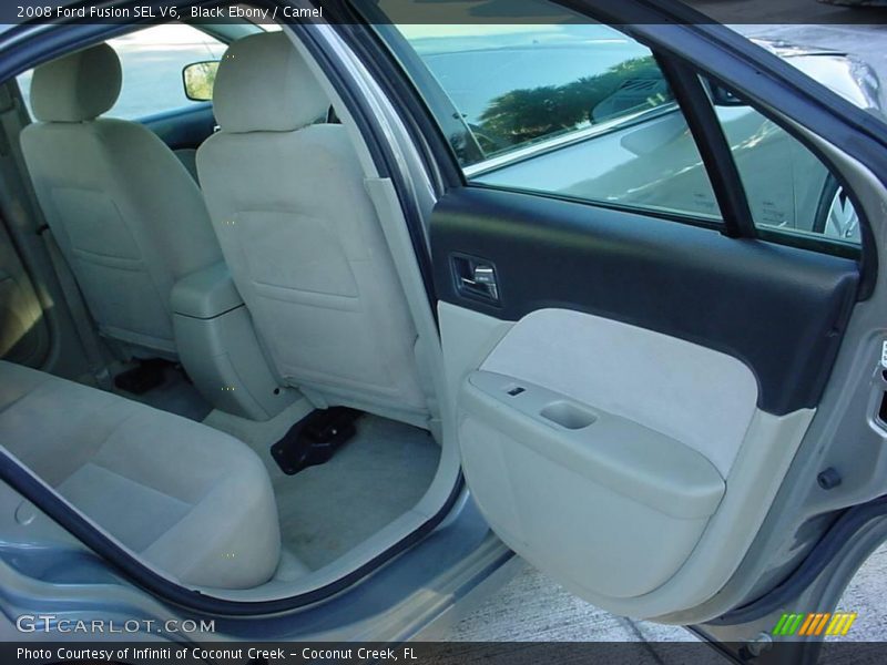 Black Ebony / Camel 2008 Ford Fusion SEL V6