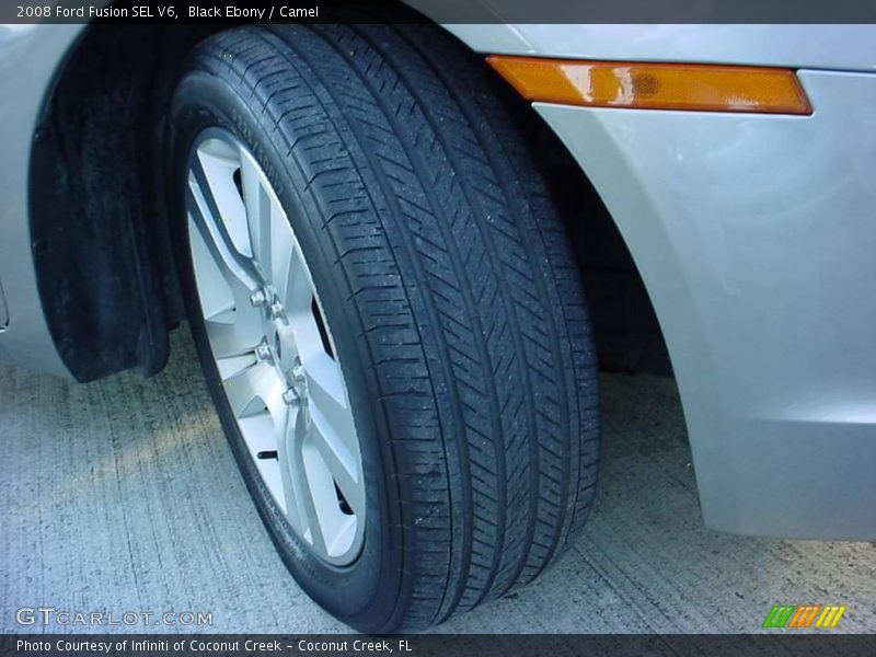 Black Ebony / Camel 2008 Ford Fusion SEL V6