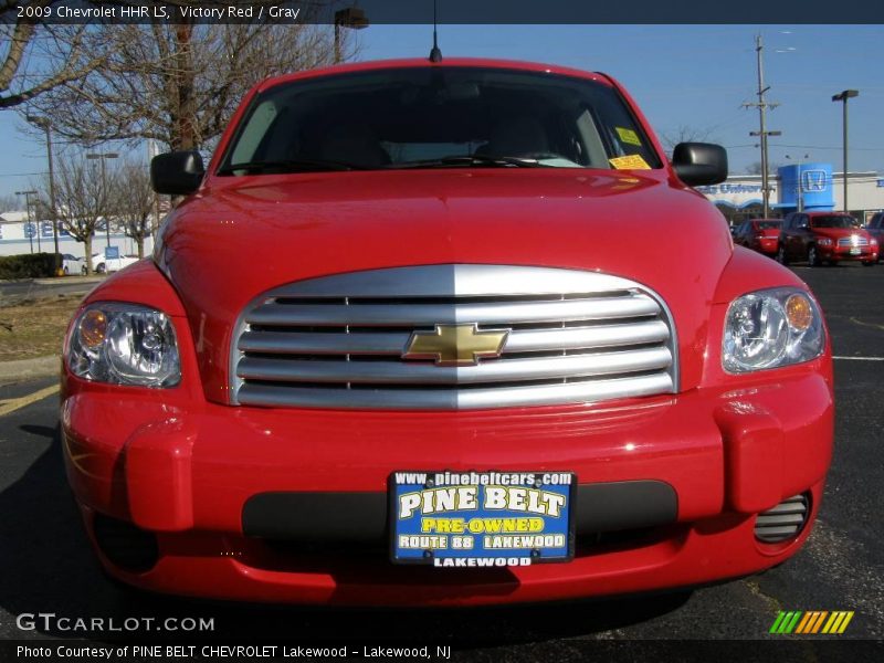 Victory Red / Gray 2009 Chevrolet HHR LS
