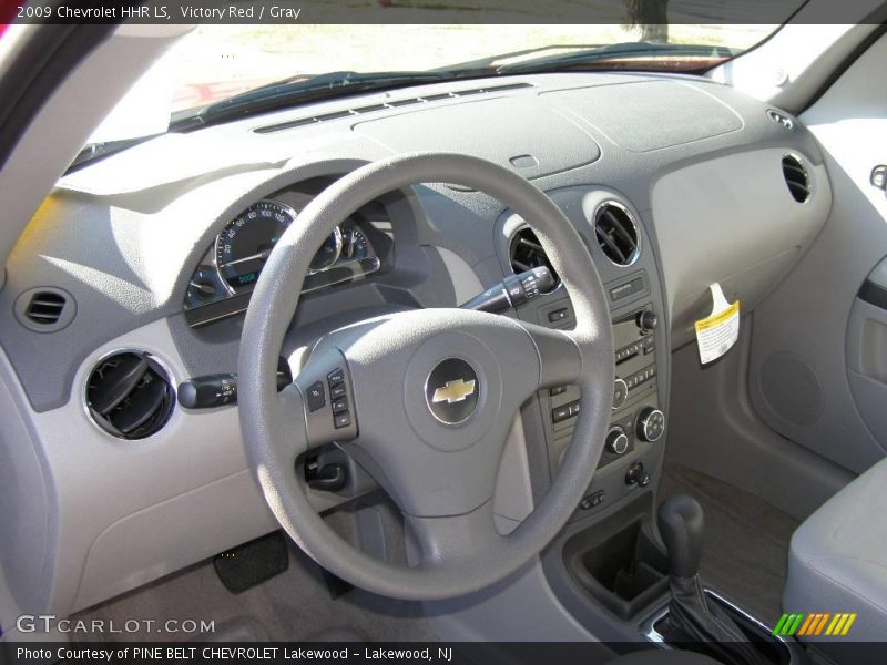 Victory Red / Gray 2009 Chevrolet HHR LS