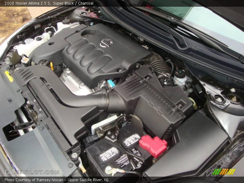 Super Black / Charcoal 2008 Nissan Altima 2.5 S