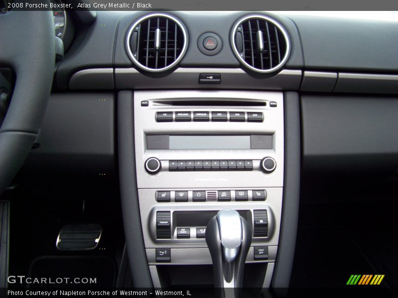 Atlas Grey Metallic / Black 2008 Porsche Boxster