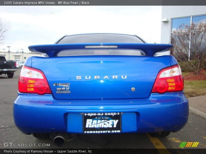 WR Blue Pearl / Black 2005 Subaru Impreza WRX Sedan