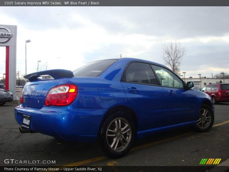 WR Blue Pearl / Black 2005 Subaru Impreza WRX Sedan