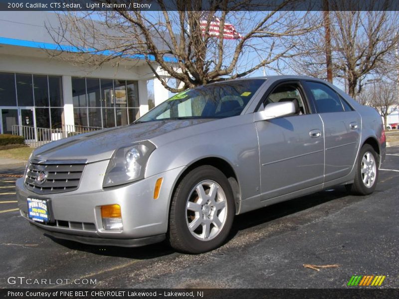 Light Platinum / Ebony 2006 Cadillac CTS Sedan