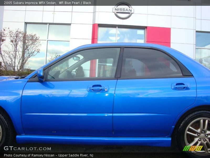WR Blue Pearl / Black 2005 Subaru Impreza WRX Sedan