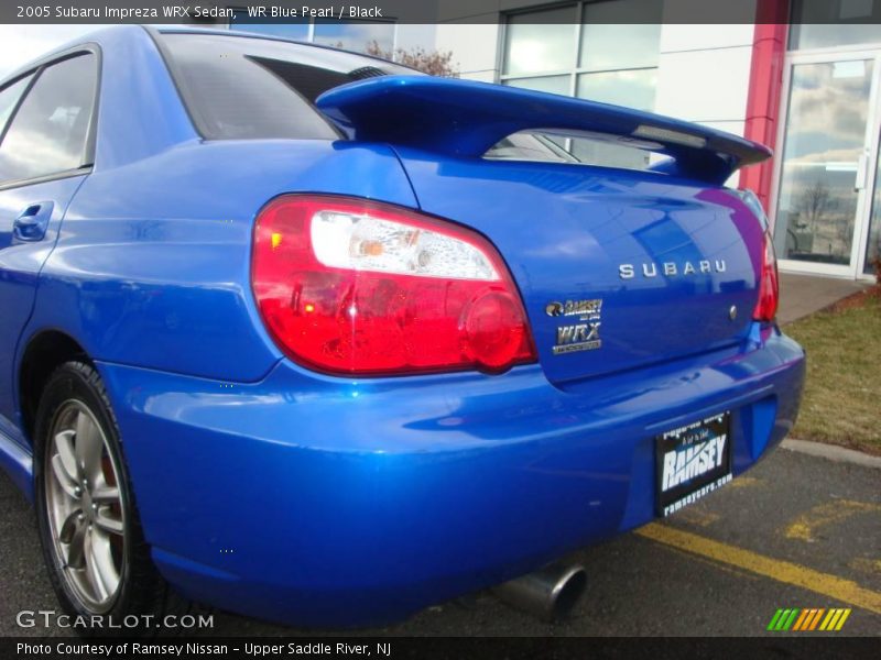 WR Blue Pearl / Black 2005 Subaru Impreza WRX Sedan