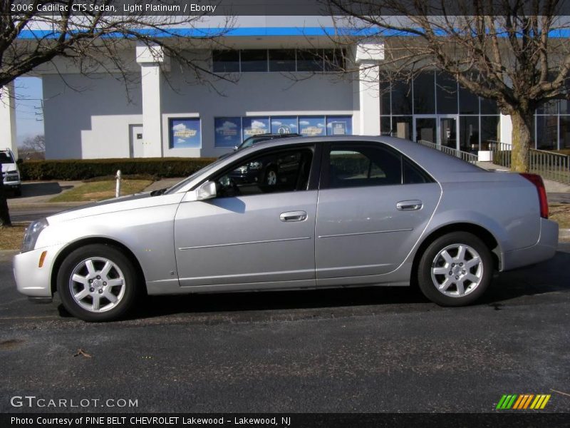 Light Platinum / Ebony 2006 Cadillac CTS Sedan