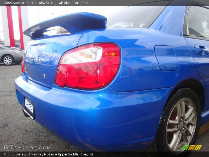 WR Blue Pearl / Black 2005 Subaru Impreza WRX Sedan