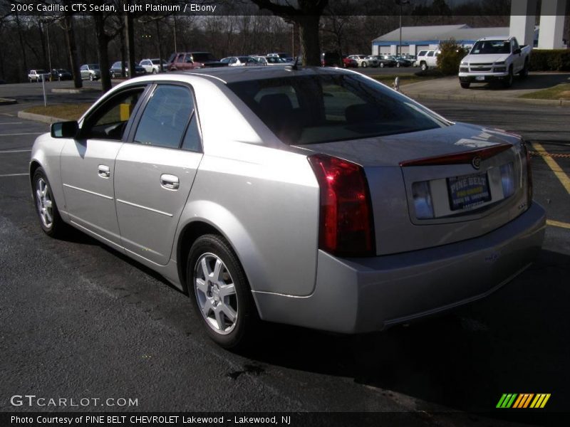 Light Platinum / Ebony 2006 Cadillac CTS Sedan