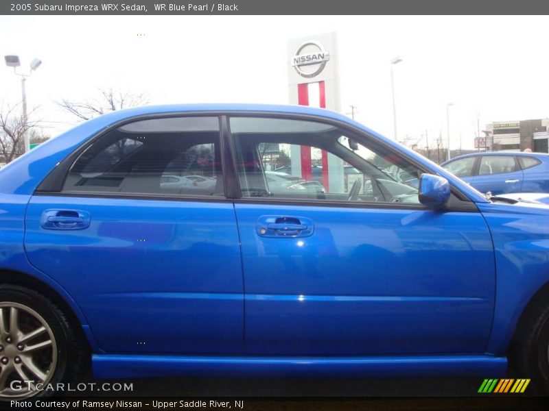 WR Blue Pearl / Black 2005 Subaru Impreza WRX Sedan