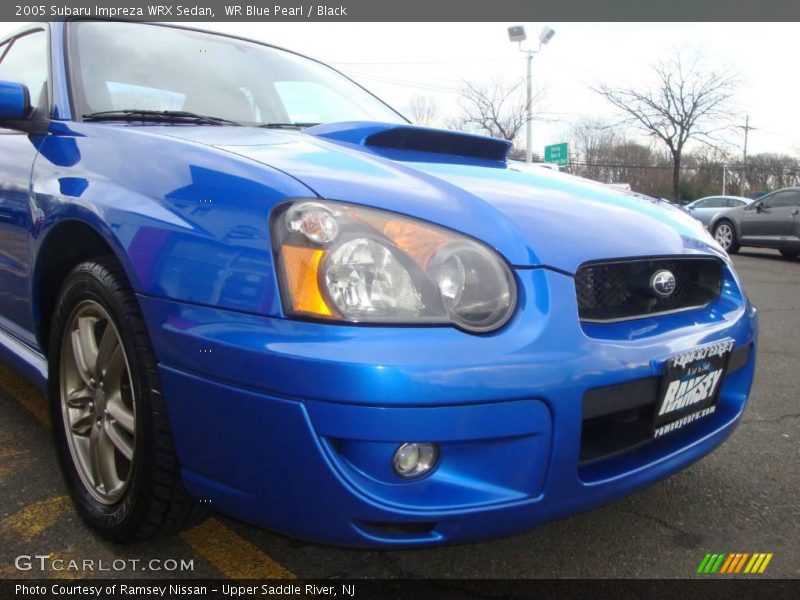 WR Blue Pearl / Black 2005 Subaru Impreza WRX Sedan