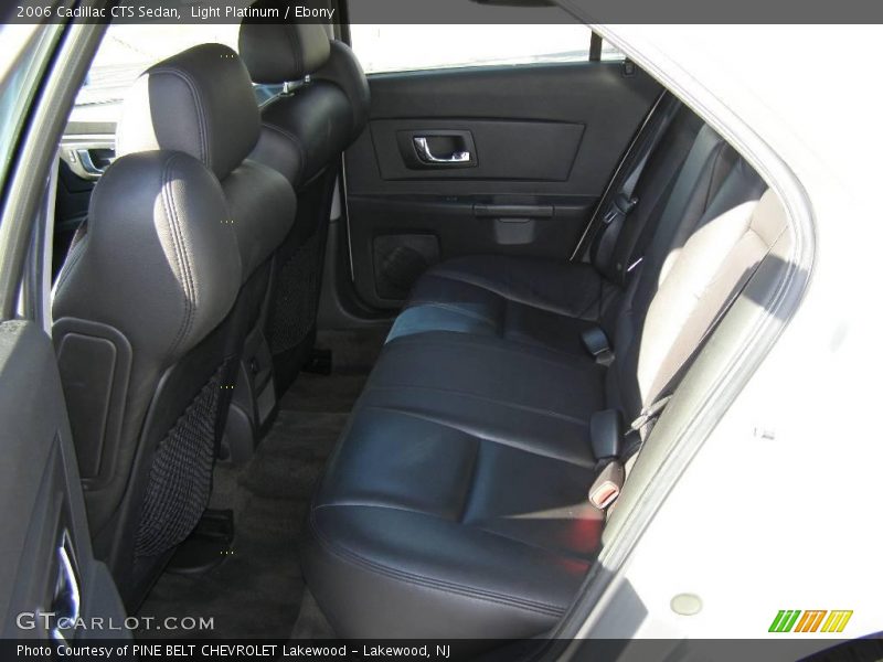 Light Platinum / Ebony 2006 Cadillac CTS Sedan