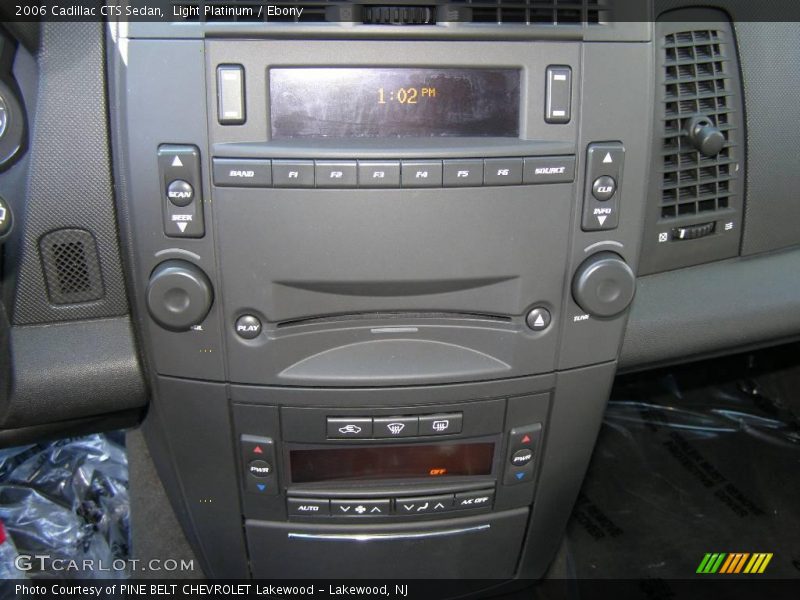 Light Platinum / Ebony 2006 Cadillac CTS Sedan