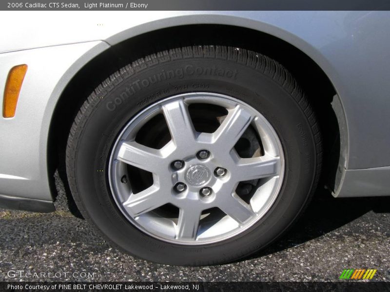 Light Platinum / Ebony 2006 Cadillac CTS Sedan