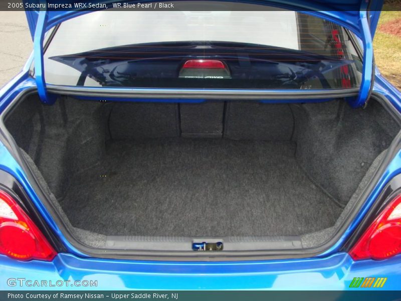 WR Blue Pearl / Black 2005 Subaru Impreza WRX Sedan