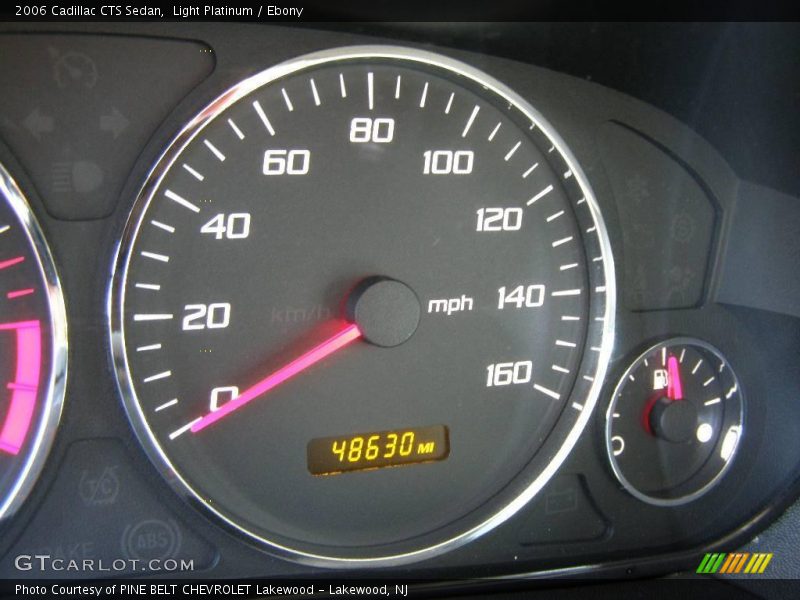 Light Platinum / Ebony 2006 Cadillac CTS Sedan